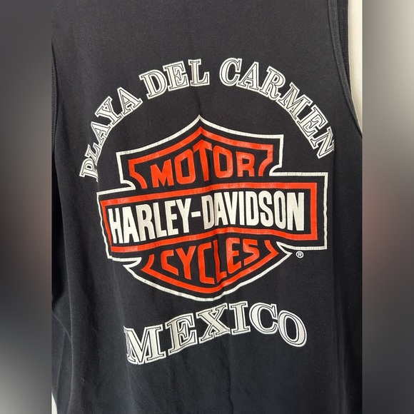 Black Harley Davidson Mexico Tank Top - Picture 6 of 6